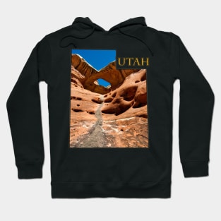 Utah State Outline - Canyonlands National Park Hoodie